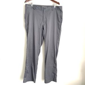 NIKE GOLF Mens 36 Gray Tour Performance Dri-Fit Straight Leg Golf Pants PP11